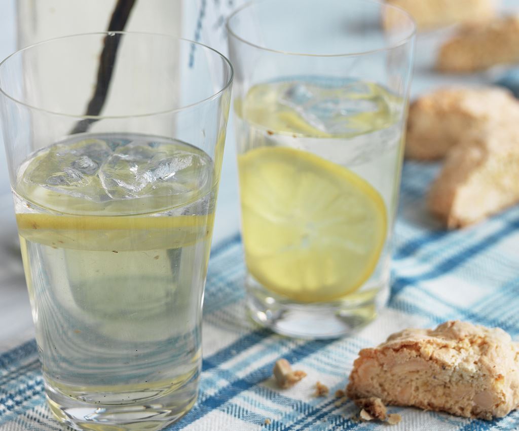 Citronsaft med äkta vanilj