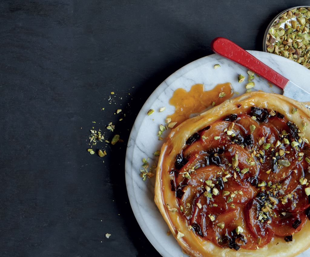 Tarte Tatin med et strejf af ancho-chili