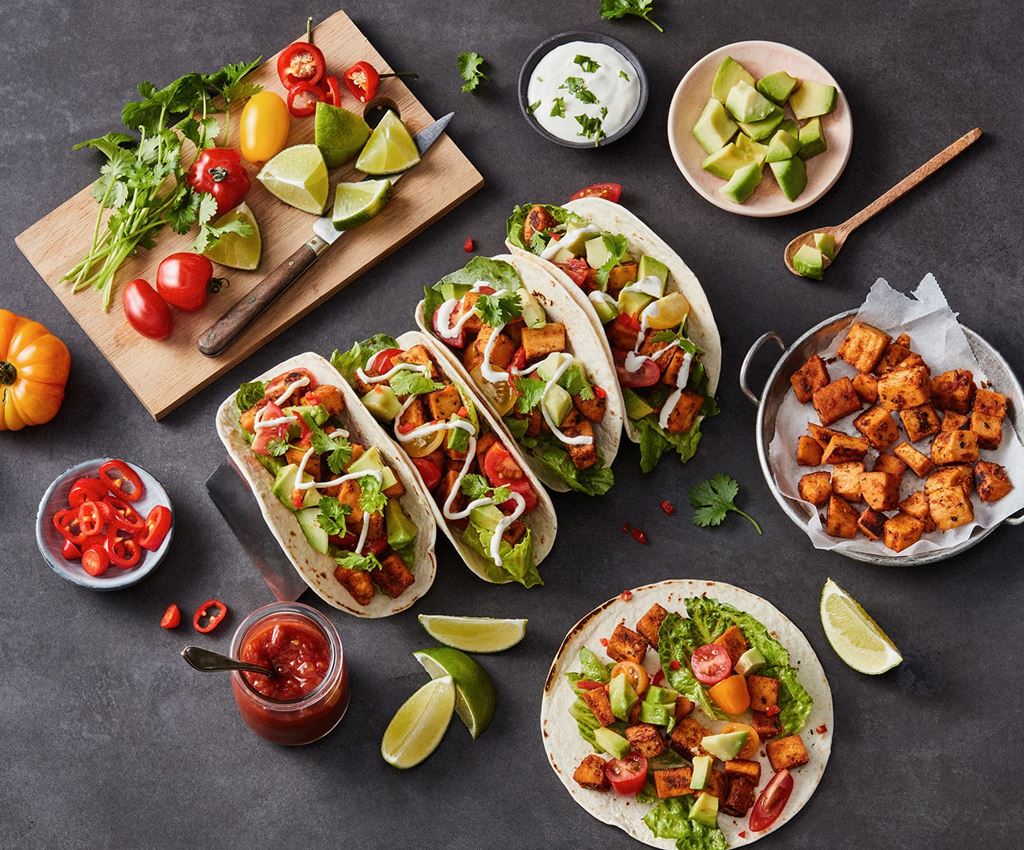 Vegetarische Tacos "Mexican Style"