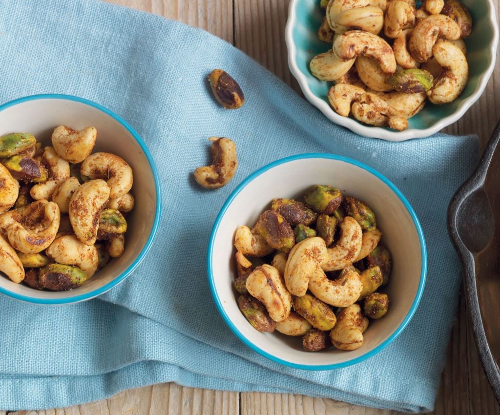 Ristede cashewnøtter med tex-mex smak