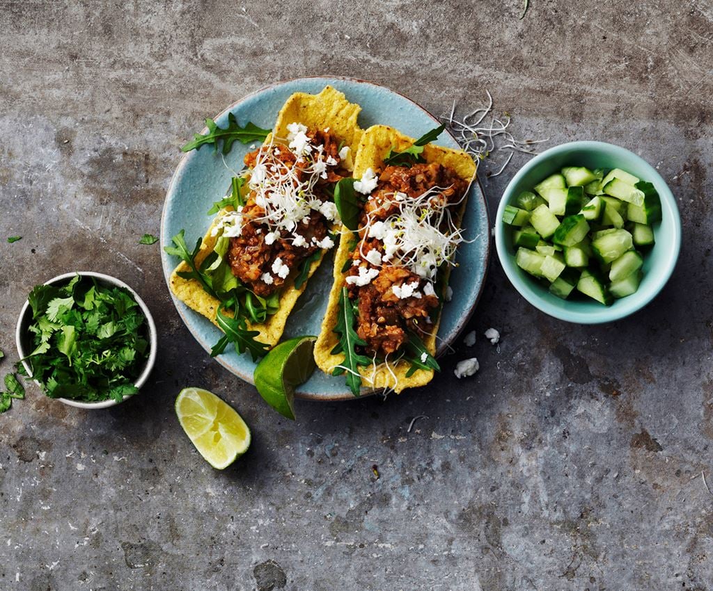 Veggie Chickpea Taco