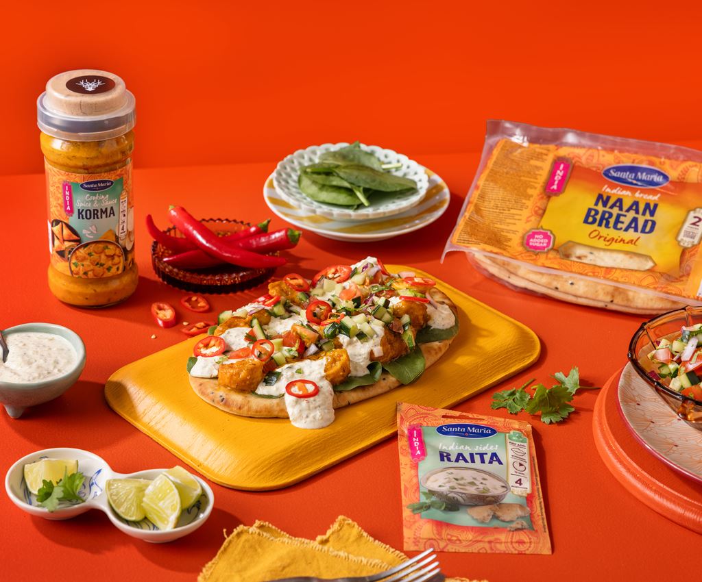 Santa Maria Katkarapu Korma Wrap