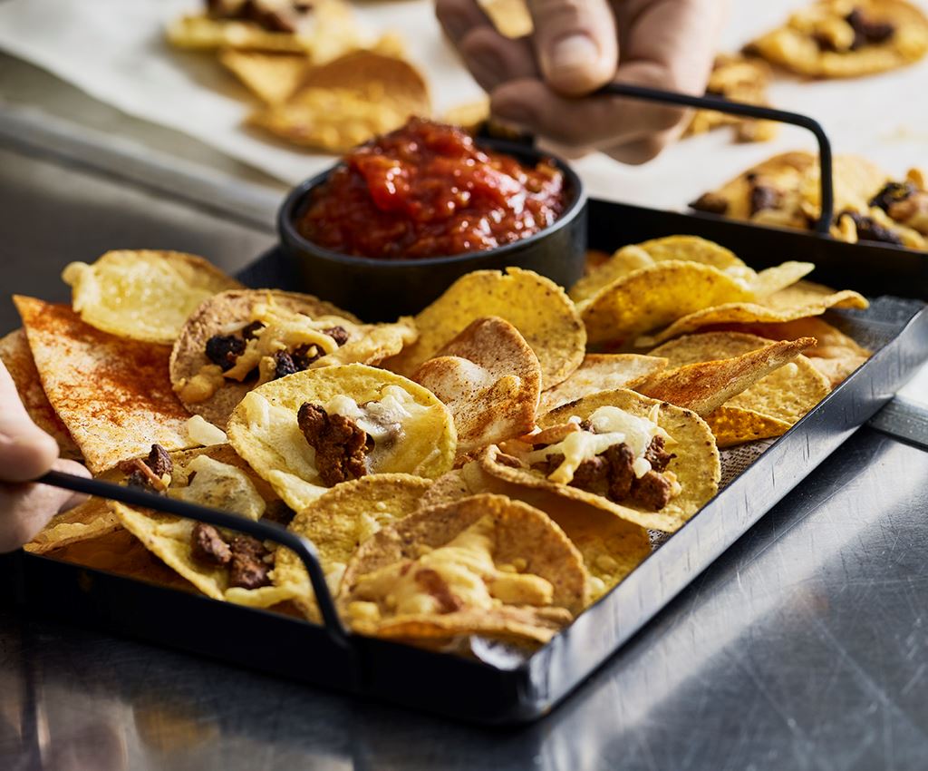 Tortillachips med paprikasmak