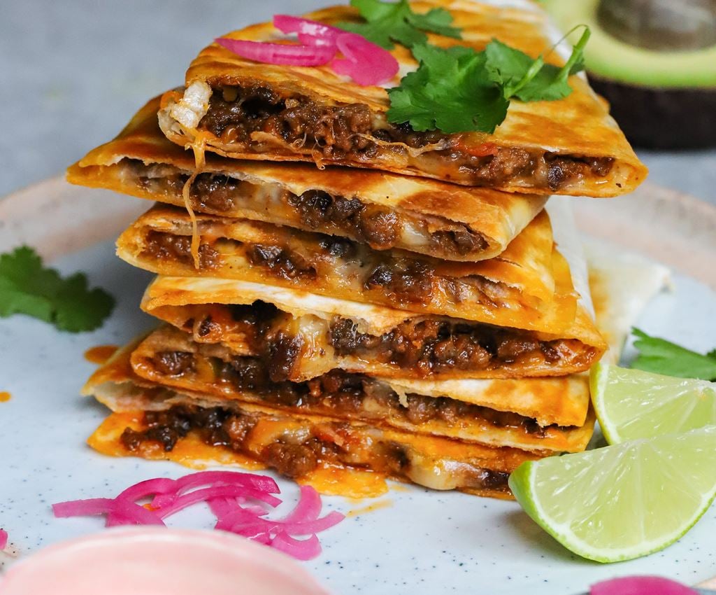 Kesadilijos su Taco jautiena