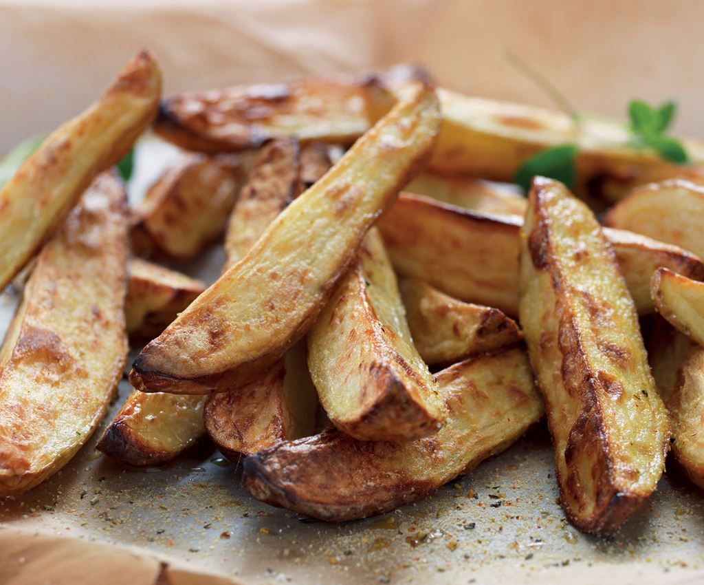 Huisbereide geroosterde aardappelen