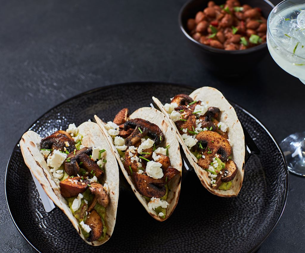 Ancho Mushroom Taco