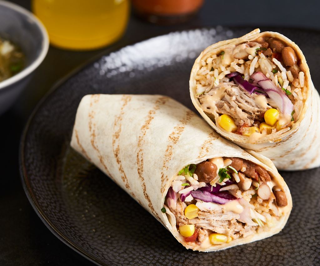 Pork Carnitas Burrito 