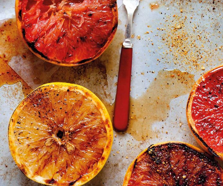 Grilled grapefruit A recipe from Santa Maria Foodservice