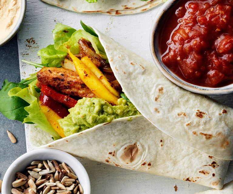 Fajita vegan au tofu et à la mangue Santa Maria