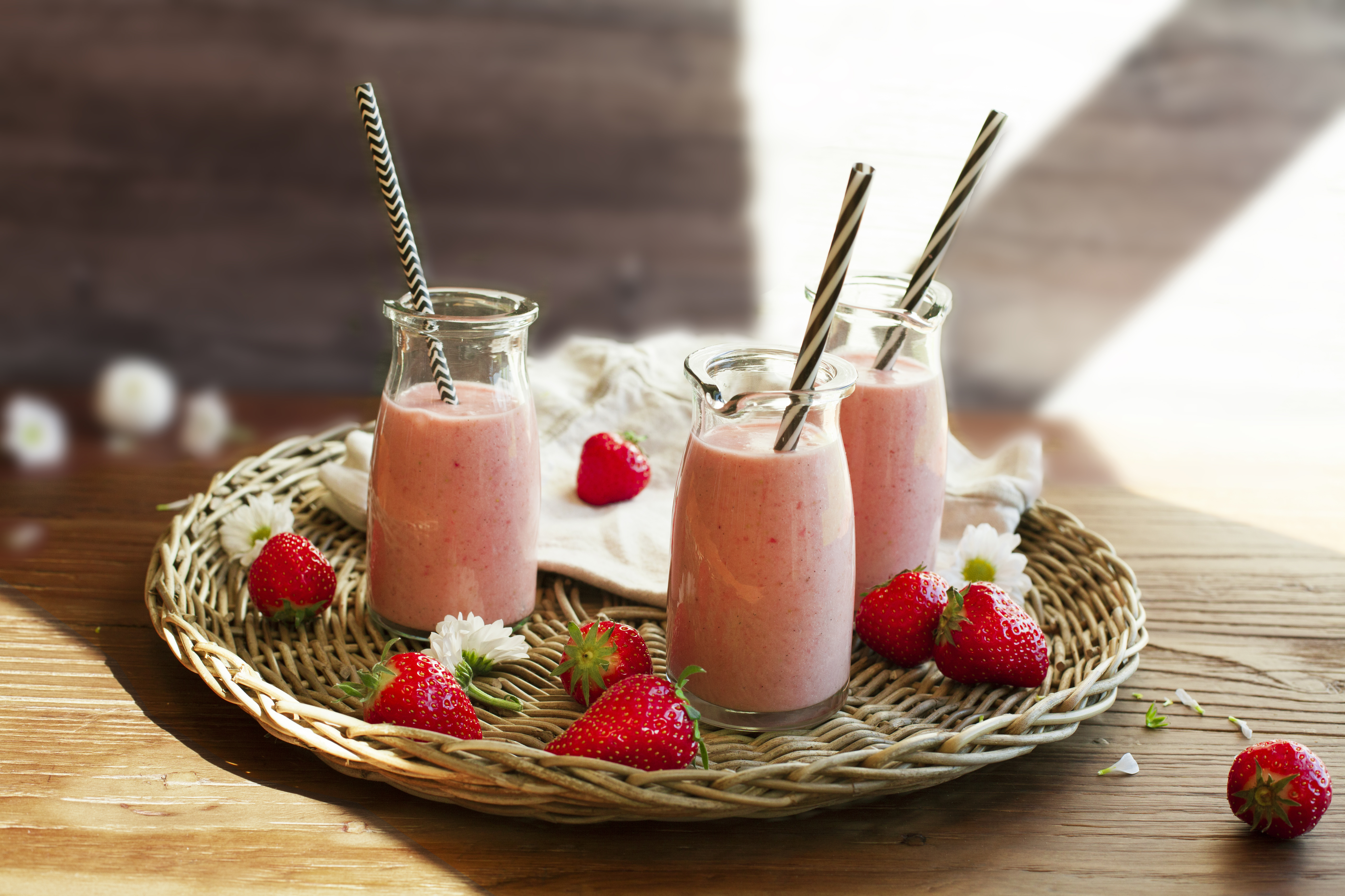 Strawberry smoothie