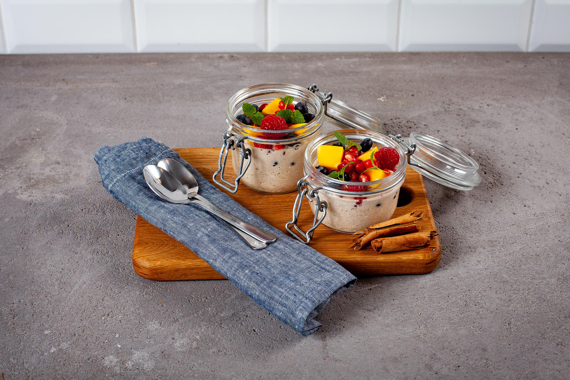 Overnight oats med Ceylonkanel & ingefära