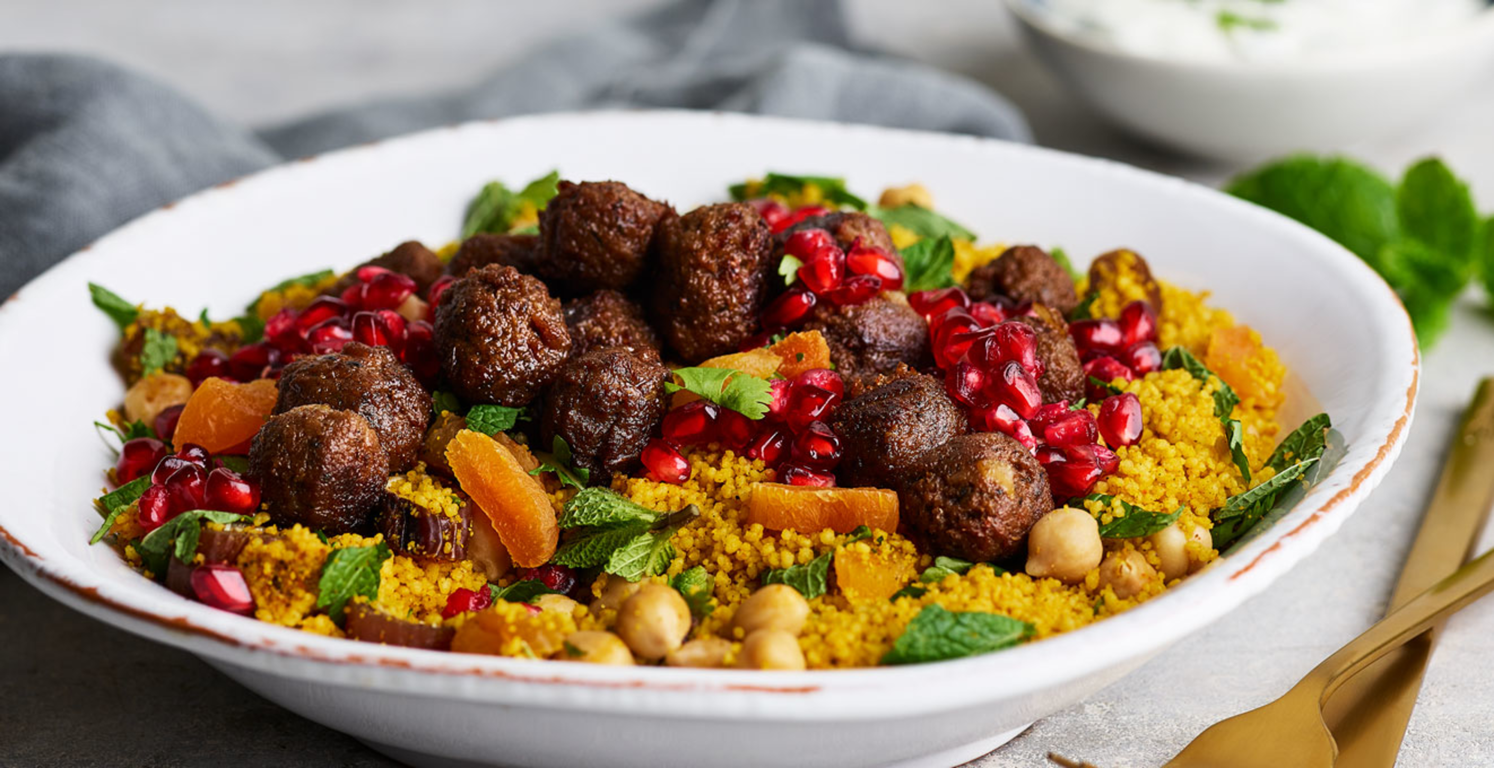 Varm Nordafrikansk Couscous Sallad
