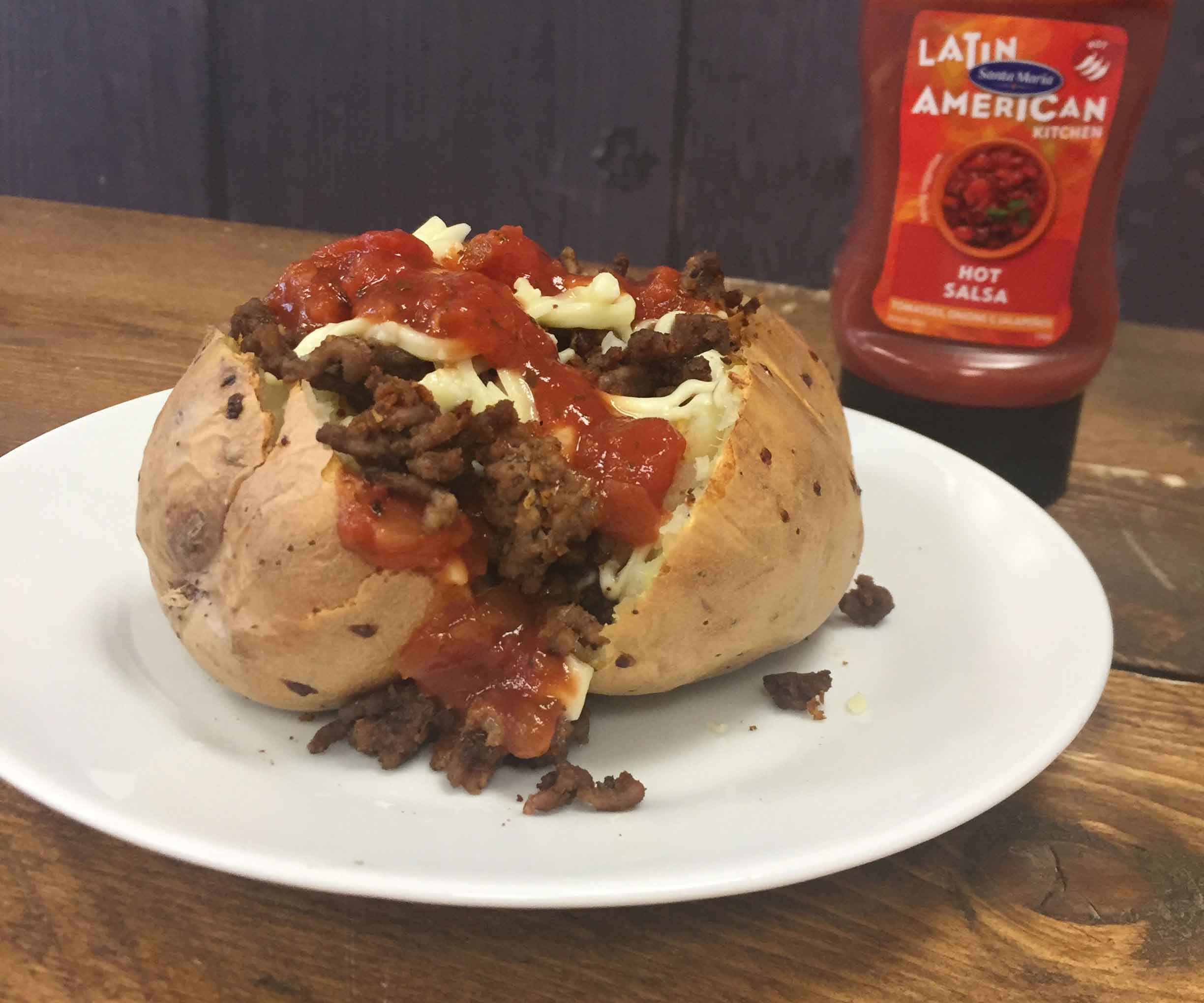Mexican-style Jacket Potato
