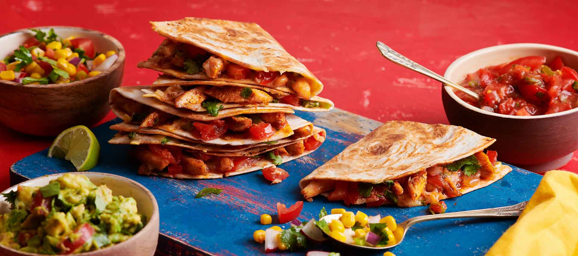 Chicken Quesadillas