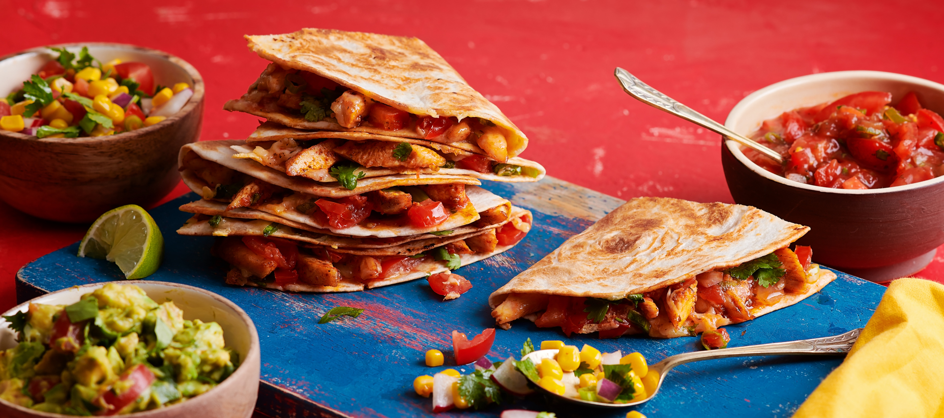 Chicken Quesadillas