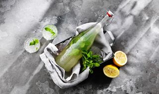 Lemonad med vanilj och ingefära 