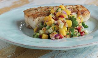 Mango and Cucumber Salsa
