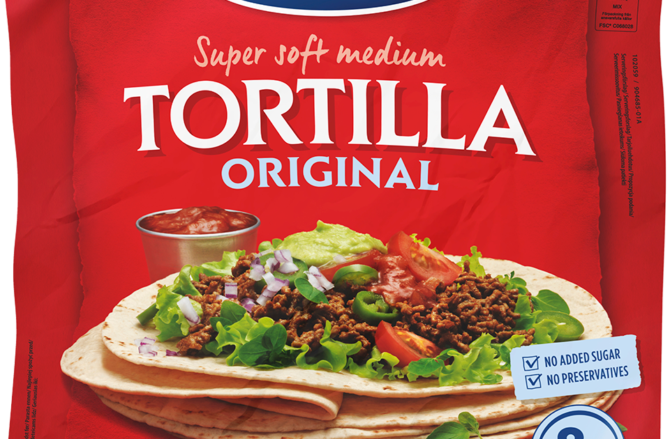 Tortilla Original Medium (8 pack)