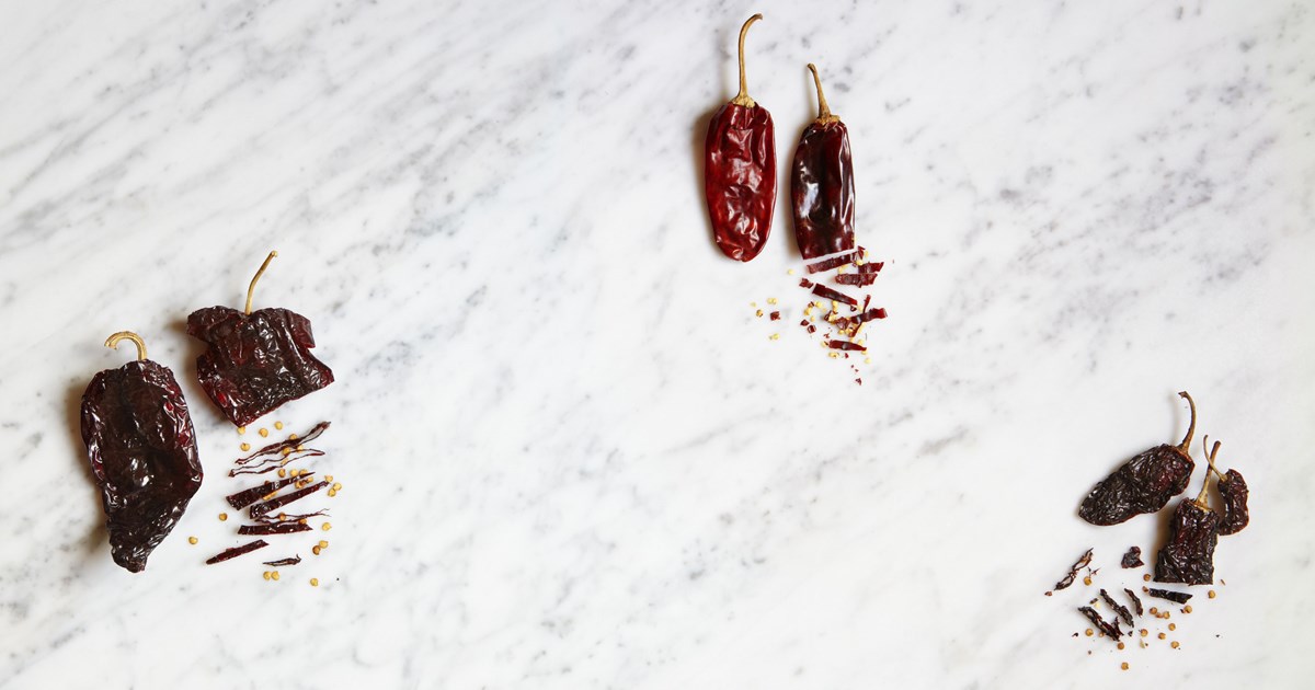 torkad chili istället för färsk
