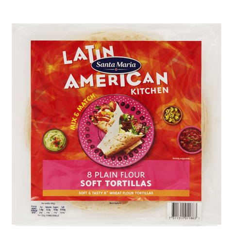 Plain Flour Soft Tortillas Plain Flour Soft Tortillas