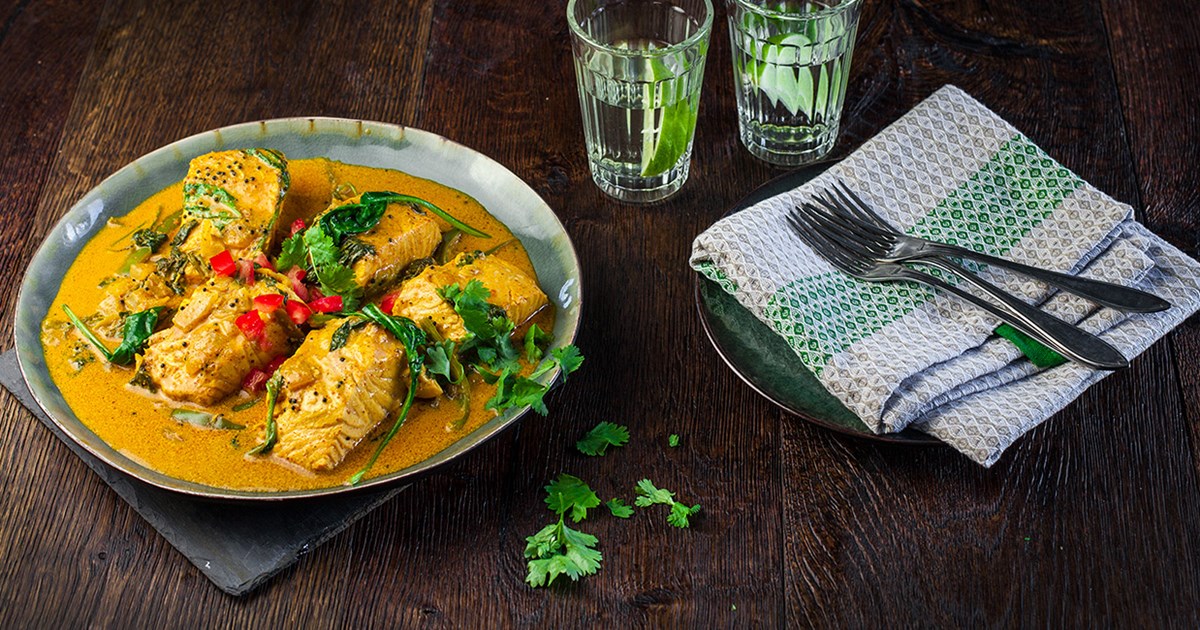 Kerala Fish Curry Recept från Santa Maria