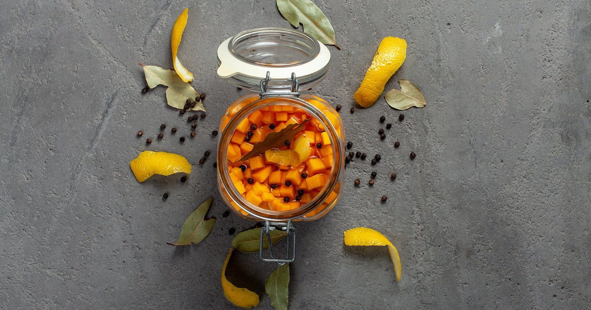 Pickled butternut squash | Recept från Santa Maria