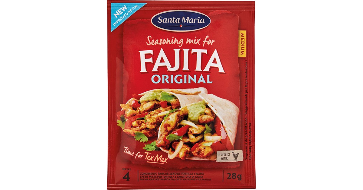 Gammel oppskrift i ny Fajitaspose