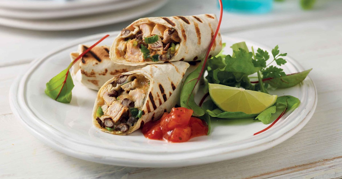 BBQ Chicken Burrito
