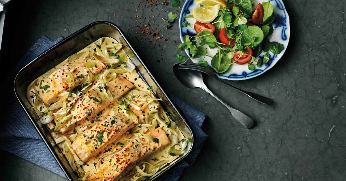 Salmon with parsley & Chilli | Recipe from Santa Maria