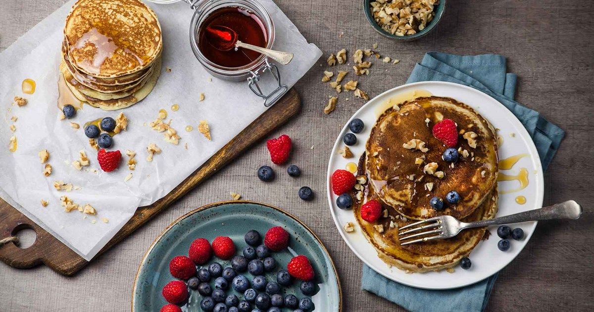 Vegan American Pancakes from Santa Maria