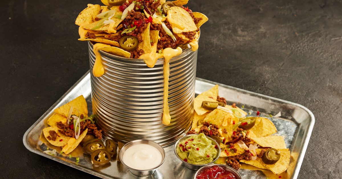 Trash Can Nachos