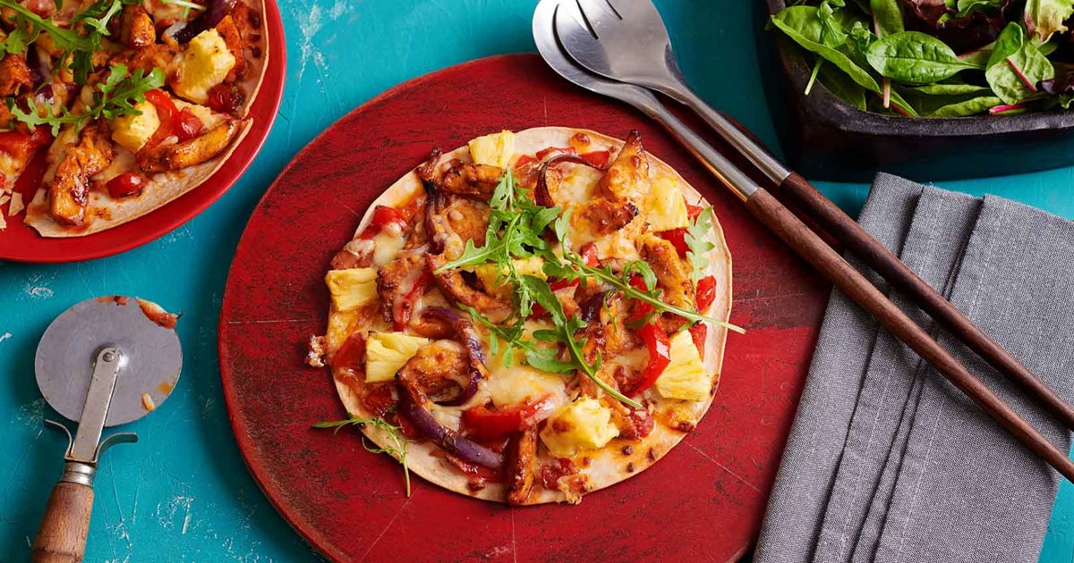Pineapple Fajita Pizza