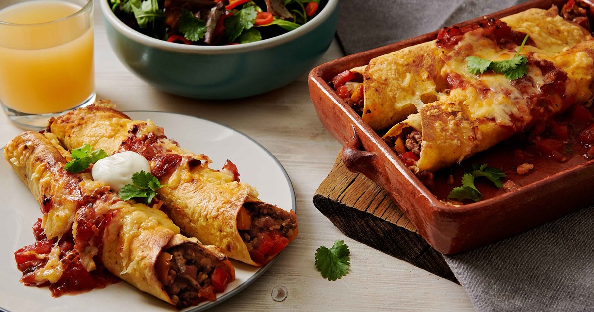 Beef Enchiladas