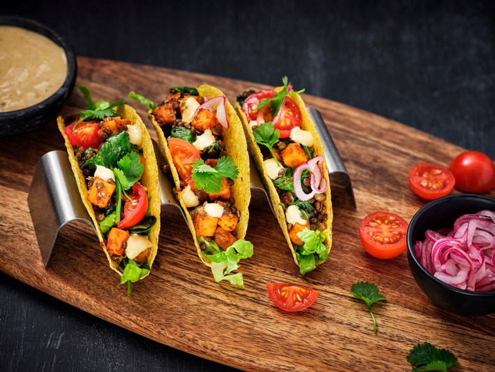 Vegetarische taco&amp;#39;s recept - boordevol groenten | Santa Maria